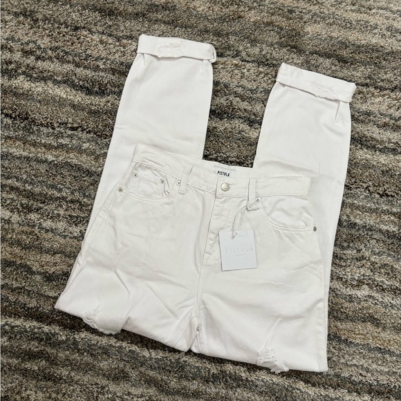 Pistola High Rise Relaxed Jeans Sz 25 | Pistola Presley High Rise Relaxed Roller - Picture 5 of 14